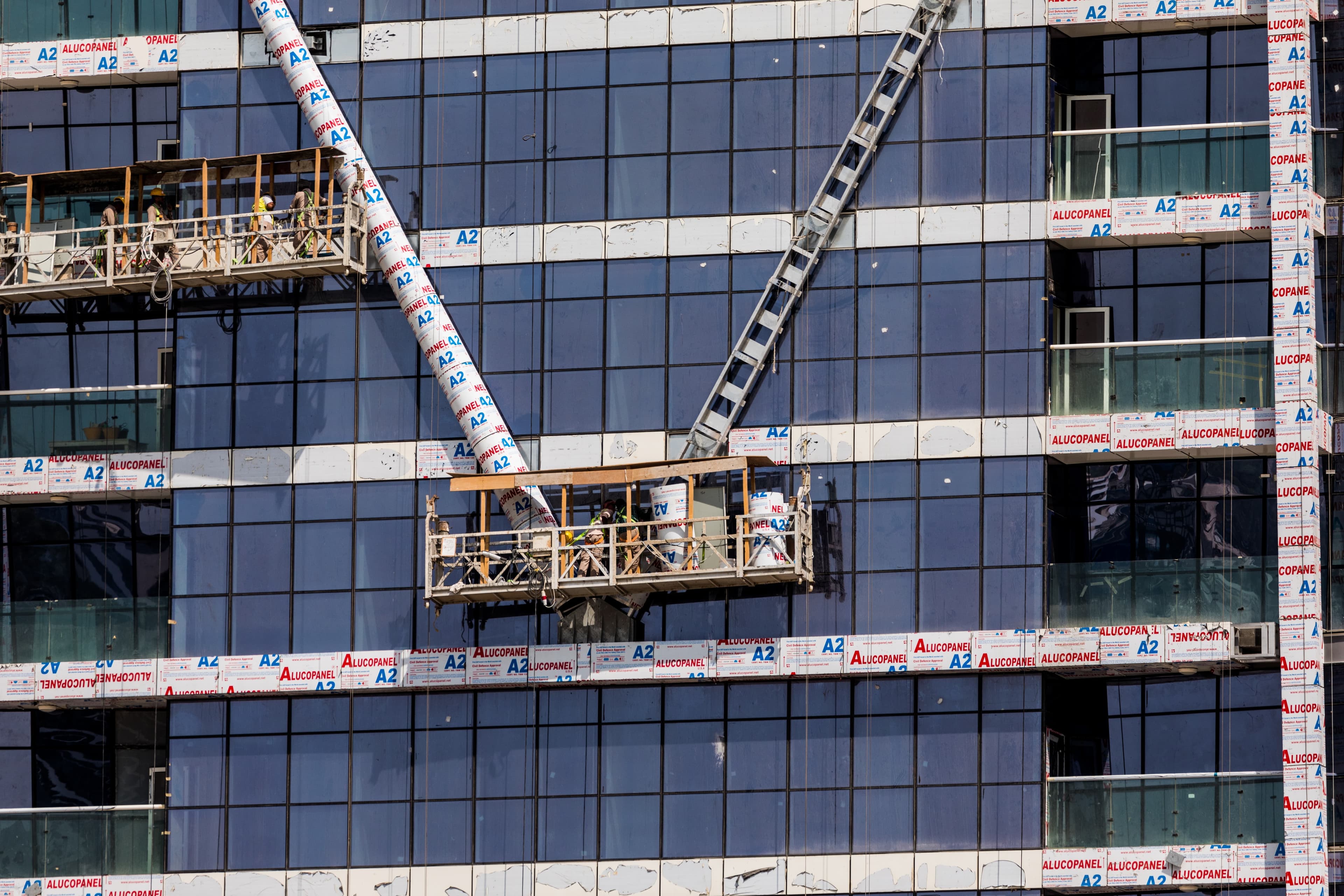 Glass Facade Installation