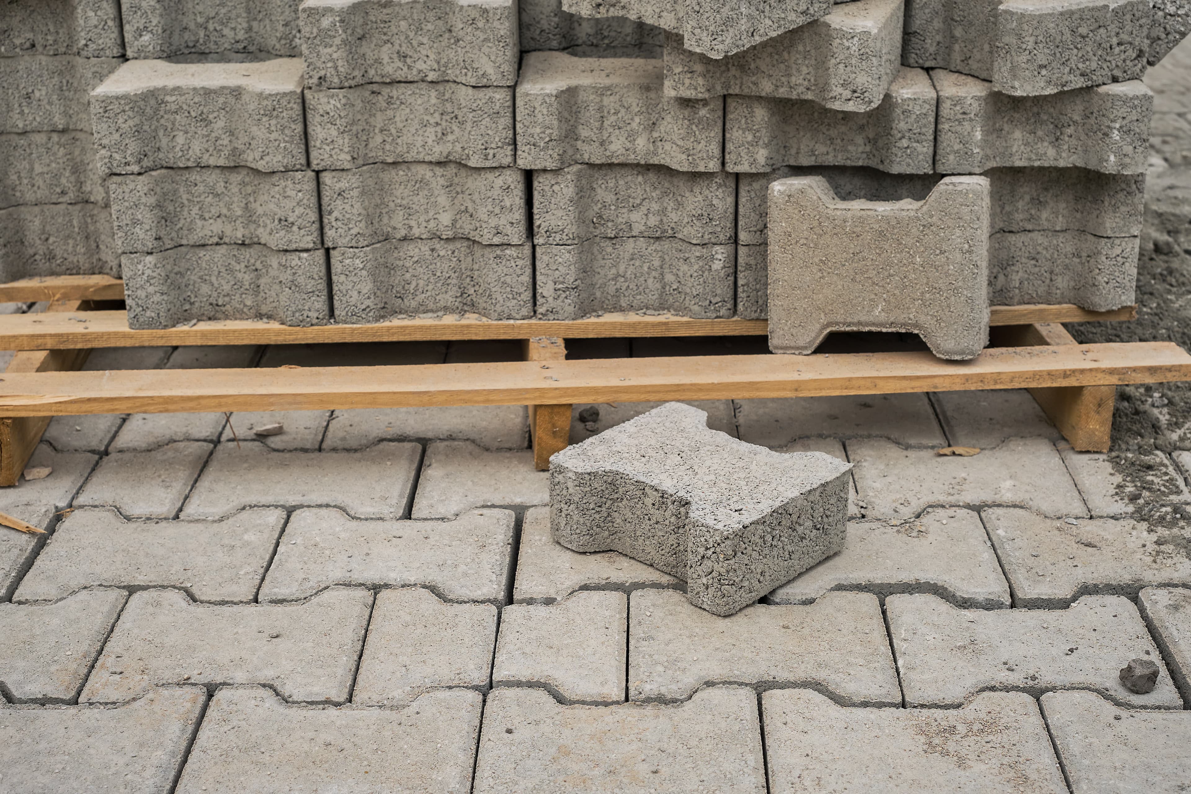 Paver Block Installation Works