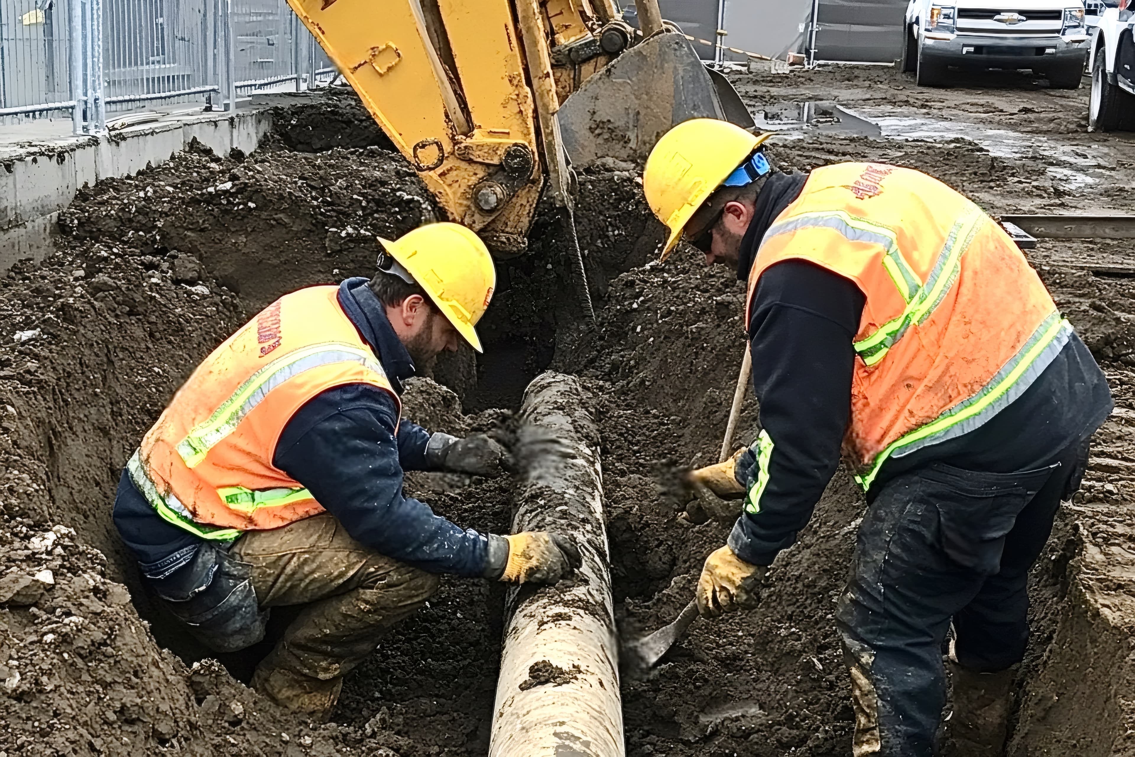 Sewage Line Replacement / Re-Installation